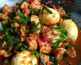Foto langkah ke 5 dari resep Balado telor dan tempe🍽️😋.
