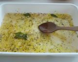 Foto del paso 6 de la receta: Pechuga de pollo marinada, macerada, al horno y alioli