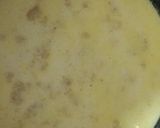 A picture of step 2 of Banana Halwa.