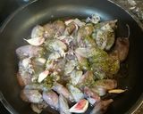Foto del paso 1 de la receta Puntillas de calamar con gambas y salsa de ñoras