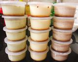 A picture of step 3 of Ultra-Smooth 3-Flavor Flan for Kids.