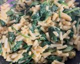 Foto del paso 5 de la receta: Macarrones con queso y espinaca