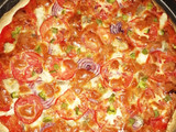 Beef pizza