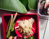 Foto langkah ke 1 dari resep Pepes ikan dan jamur.