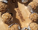 A picture of step 7 of Till k laddoo.