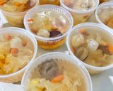 Foto langkah ke 3 dari resep Agar Agar Peach Gum.