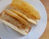 A picture of step 3 of Chicken Taco (Roti).