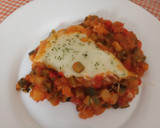 Foto del paso 6 de la receta: Longaniza de pollo con vino y pisto Exprés