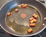 A picture of step 1 of Swiss Chard Stew.