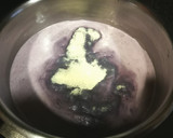 Foto del paso 3 de la receta: Agar agar con bebida vegetal de avena, moras y estevia en polvo