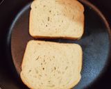 A picture of step 3 of BPT Grilled Cheese.