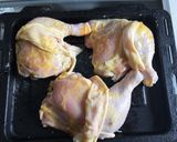 Foto del paso 1 de la receta: Pollo a la mostaza al horno con Arroz y Papas rústicas