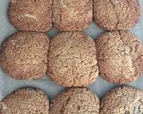 A picture of step 5 of Chai cookies - vegan.