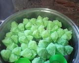Foto langkah ke 9 dari resep Kue Mangkuk Pandan.