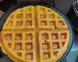A picture of step 3 of Greenville waffle.