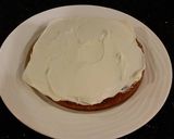 A picture of step 17 of White Peppermint Layer Cake with a White Peppermint Cream.