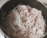A picture of step 3 of Veg french onion soup.