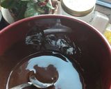A picture of step 4 of Microwave fudgy brownie mug cake.
