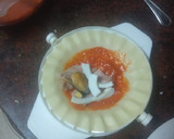 Foto del paso 3 de la receta: Empanadillas de ventresca, puré de pimiento asado y mejillones