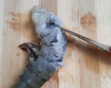 Gambar langkah 3 resipi Udang Bungkus Thai.