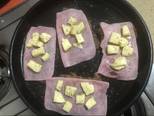 Foto del paso 7 de la receta Milanesas (SIN pan rallado) a la napolitana con ensalada tibia de calabazas