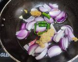 A picture of step 3 of Hare Chane Ke Sabji.