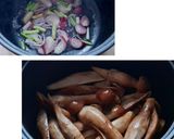 Hình bước làm 4 của món Nấm MỐI đen kho tiêu 🍄