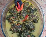 Foto langkah ke 4 dari resep Buntil Daun Pepaya isi kelapa teri gak pake pahit.