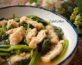 Foto langkah ke 4 dari resep ❤️ Tumis Horenso (Bayam Jepang) tanpa Minyak.