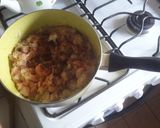 Foto del paso 4 de la receta: Pastel de papa y zapallo con pollo a la crema