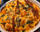 Foto del paso 10 de la receta: Crêpes gratinadas, rellenas de espinacas y gambas