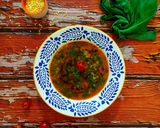 A picture of step 6 of Moong-Palak Masala.