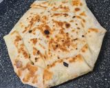 A picture of step 6 of Crunch wrap.
