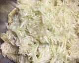A picture of step 1 of Lauki / Dudhi Halwa.