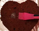 Pas rețetă Tort ❤️ de ciocolată cu cremă de mascarpone și fructe de pădure 6 fotografie