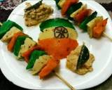 Tiranga Idli Kababs recipe step 3 photo