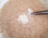 A picture of step 1 of My healthy Porridge with Spirulina Powder.