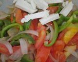 A picture of step 12 of Tandoori Paneer wrap.