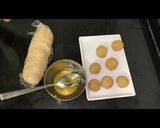 A picture of step 9 of Malai khaja.
