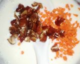 A picture of step 4 of Meethi Dahi Phulki.
