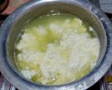 A picture of step 1 of Chocolate Roshogolla.