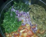 A picture of step 3 of Smokey Baingan Bharta.