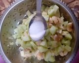 A picture of step 6 of Sweet potato chaat.