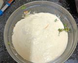 A picture of step 1 of Methi Handvo Pancake.