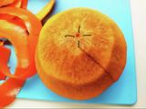 Persimmon with tofu dressing(Shira-ae)