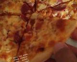 Foto langkah ke 5 dari resep Pizza dua bahan (tanpa proofing).
