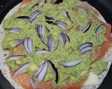 Foto del paso 3 de la receta Tortita de trigo integral a la sartén con salmón ahumado