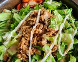 Hình bước làm 1 của món Salad cá ngừ