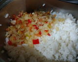 Foto del paso 2 de la receta: Muffins de arroz y verduras