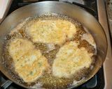 A picture of step 2 of CHICKEN FRANCAISE. JON STYLE.
